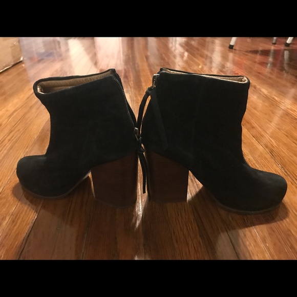 Black Jeffrey Campbell booties - Picture 2 of 4